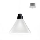 Fabbian Sospensione Multispot Polair LED IP40/55  varie misure Dimmerabile-Ø 11cm - H 150cm-LED 220-240V 1x2.1W  2700K 200lm