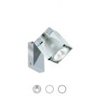 Fabbian Wall light / Adjustable ceiling light Cubetto 1 light GU10 H 17cm Base Chrome