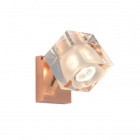 Fabbian Applique/Plafoniera orientabile Cubetto 1 luce GU10 H 17cm Base Ramata