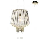 Fabbian Suspension lamp Saya E27 Ø 40 cm - Golden structure 